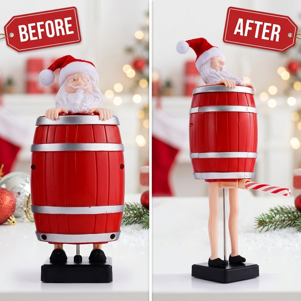 CheekyClausβ’ β The Santa Surprise Barrel