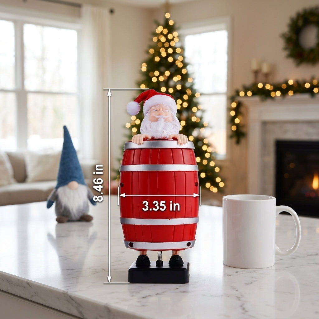 CheekyClaus™ — The Santa Surprise Barrel